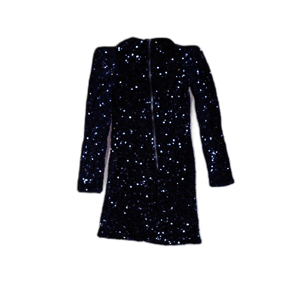 French Connection Sequined Wrap Dress
